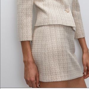 Babaton little tweed skirt